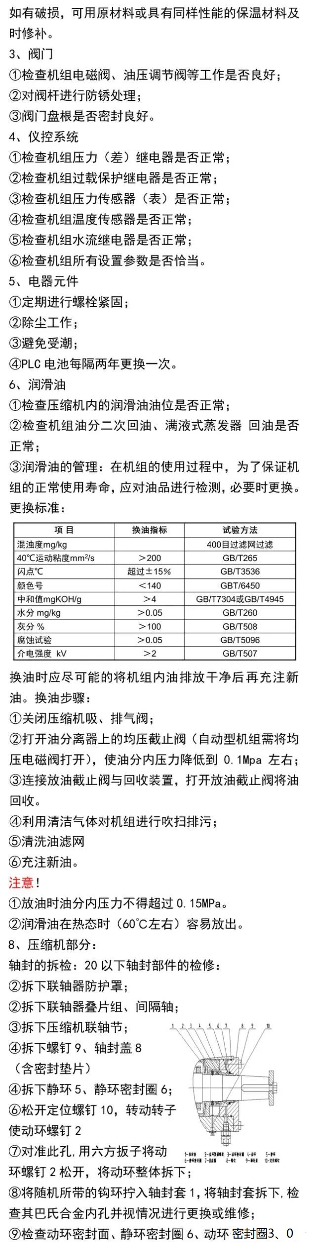 开启式螺杆制冷压缩机结构和操作详解